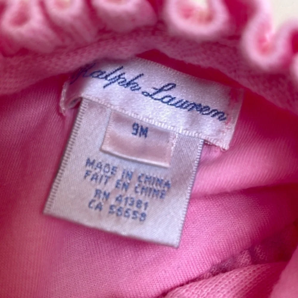 ❤️ RALPH LAUREN Baby Outfit Size 9M